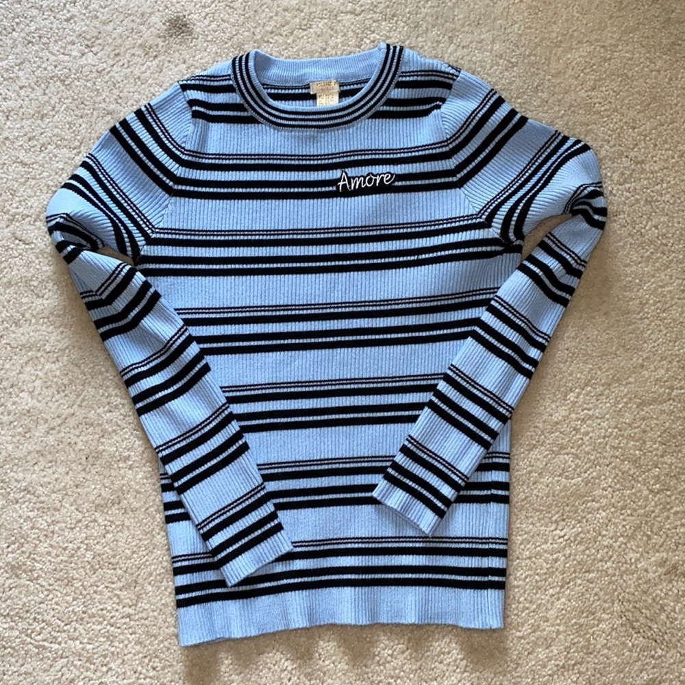Forever 21 Amore Striped Sweater
